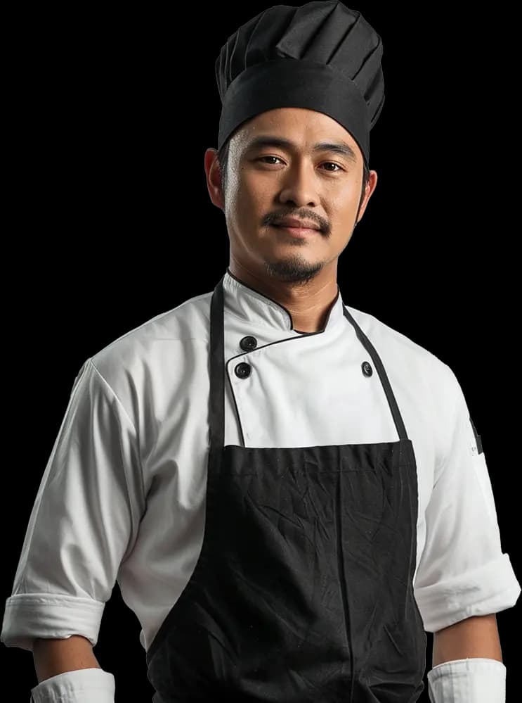 Le chef de Taiyaki Sushi préparant des sushis frais à Molenbeek-Saint-Jean, Bruxelles